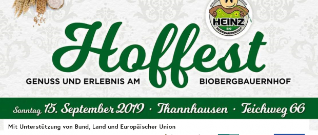 Einladung Hoffest